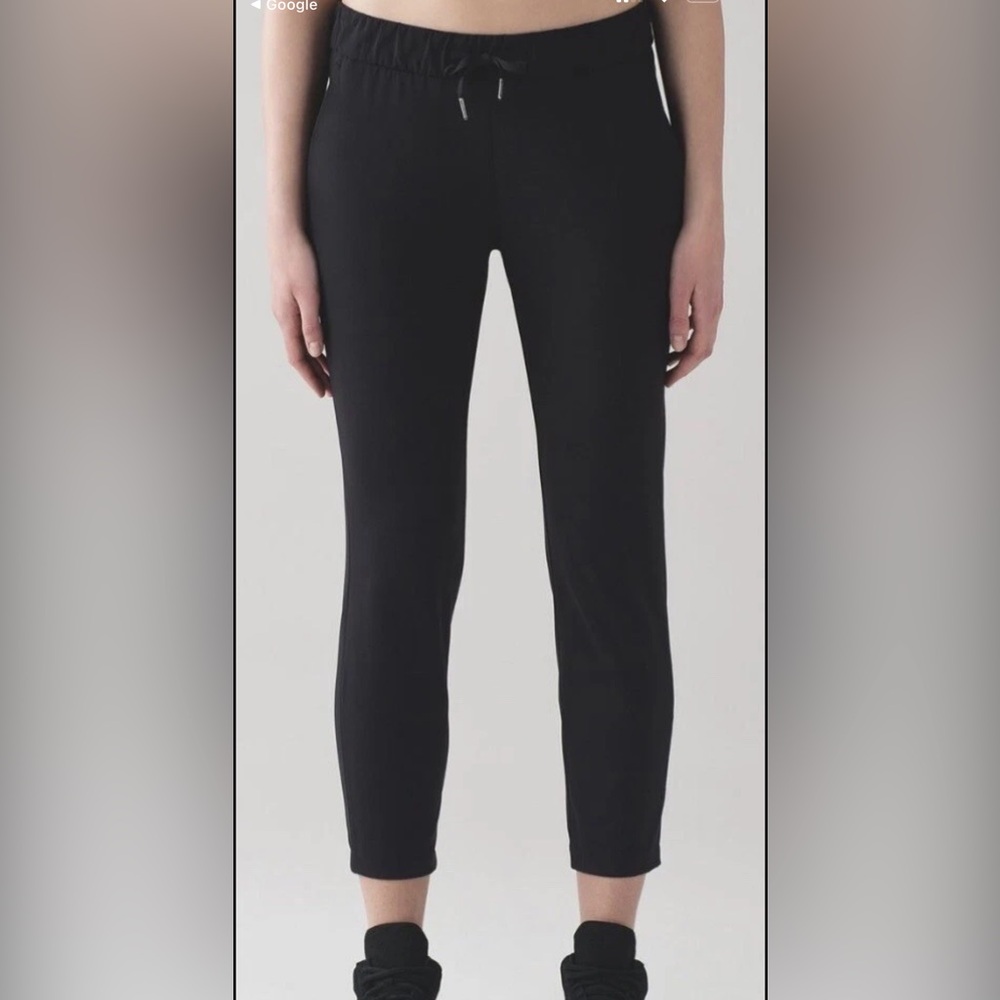 Lululemon Black Jogger Pants